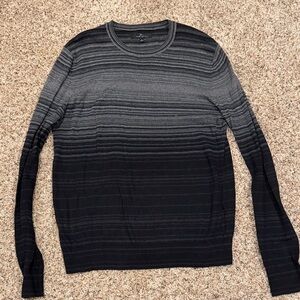 Marc Anthony Black and Gray Men's Sweater